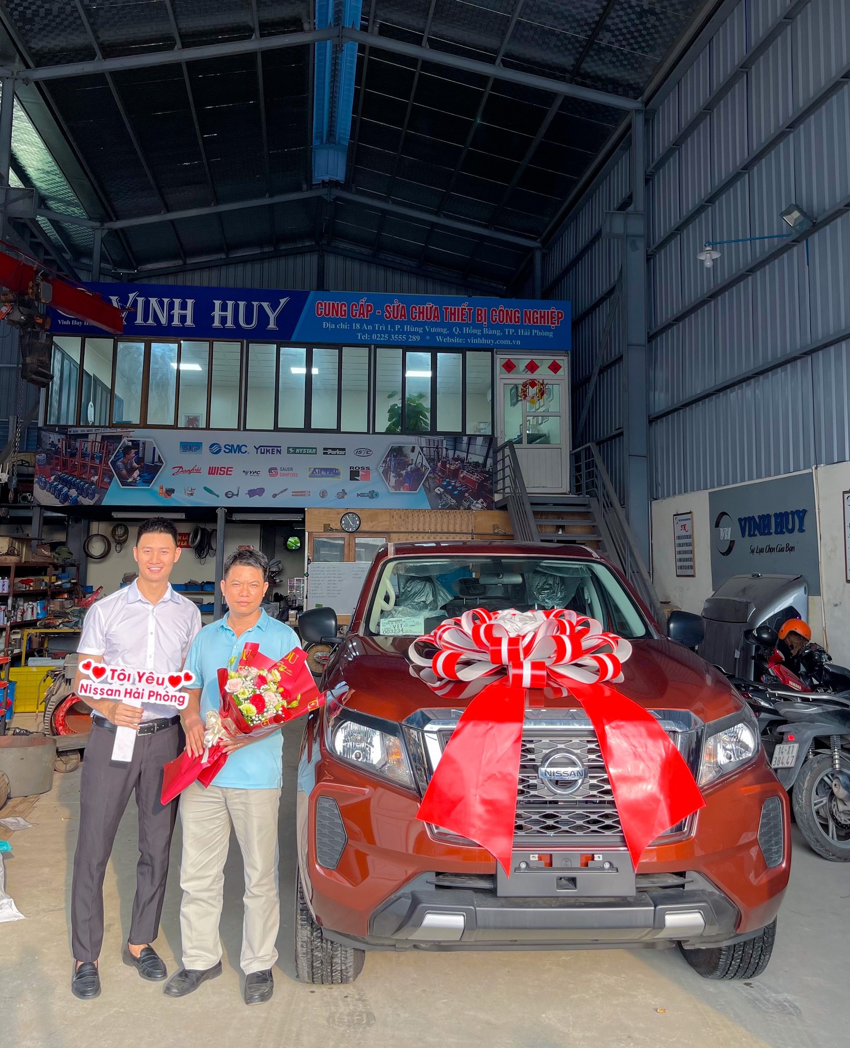 Nissan Hải Phòng tưng bừng giao xe tháng 11